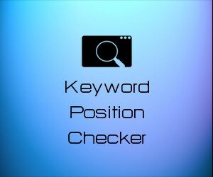 Keyword Position Checker
