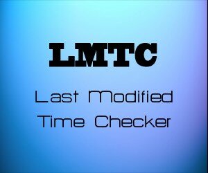 Last Modified Time Checker